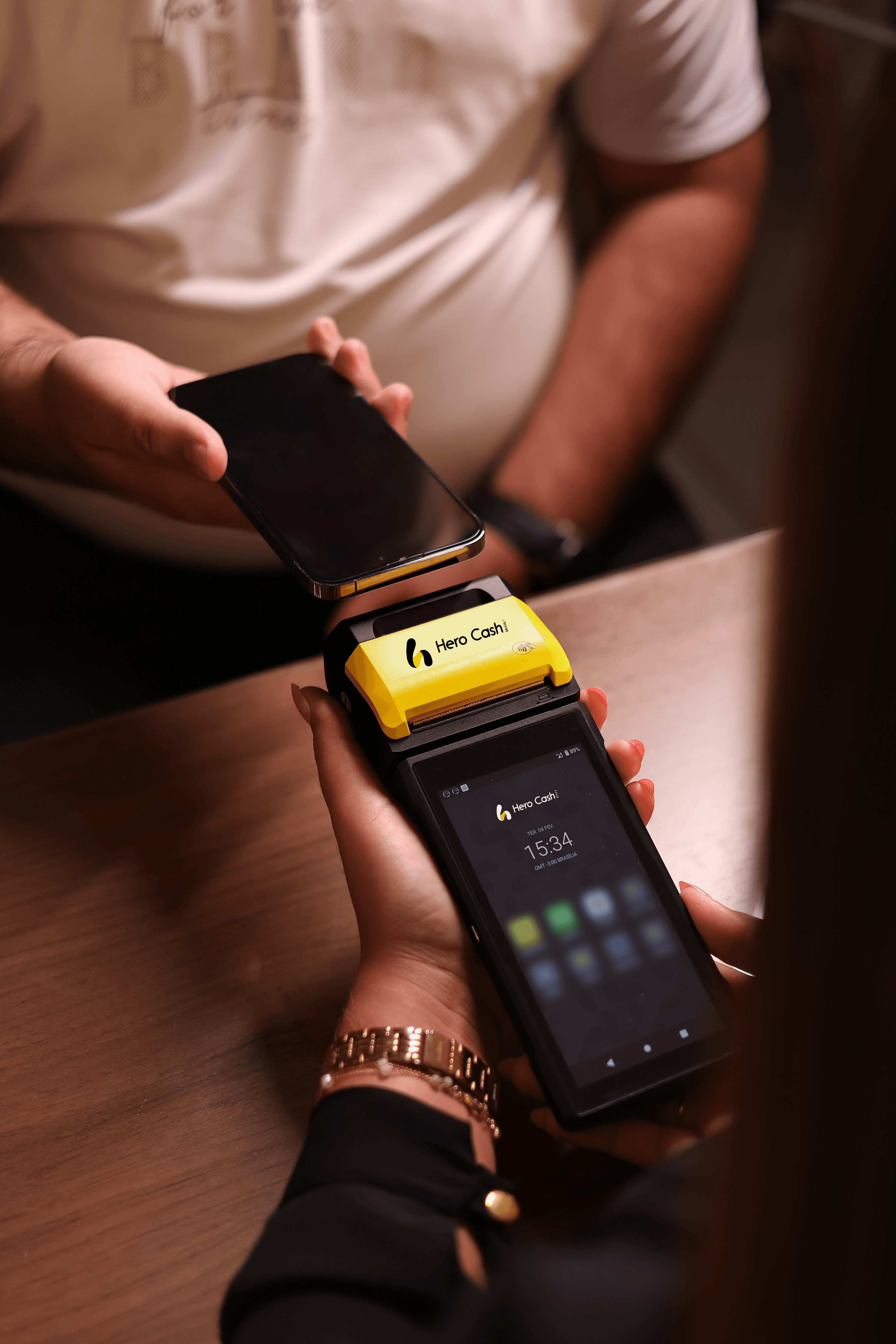 Máquina de pagamento Hero Cash